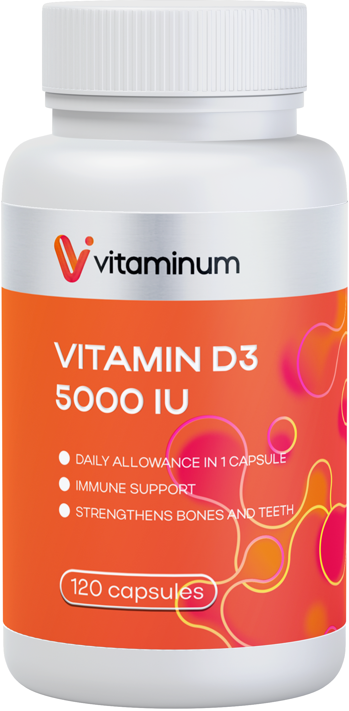  Vitaminum ВИТАМИН Д3 (5000 МЕ) 120 капсул 260 мг  в Березниках